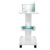 Multifunctional Beauty Cart Salon Rolling Trolley 88Lbs Load 360° Quiet Wheels Large Panel Beauty Tools for Salon Hospital