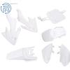 For Honda XR50 CRF50 SDG SSR 107 125 Dirt Pit Bike Plastic Fender Fairing White