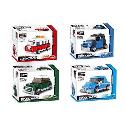 Deulbaek Mini Lego Compatible Block 4 Type Set 22015 ~ 22018, Mixed Color
