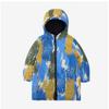 Boboshoz 222ac130 430 Logo Color Block Reversible Padded Kids Jacket