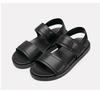 2025 Men's Breathable Genuine Leather Sandals: Soft Sole, Anti-Slip, Outdoor Beach & Sport Footwear