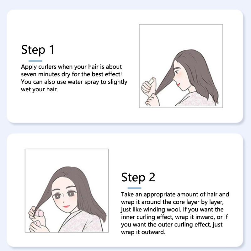 1 Pcs Hairdressing Home Use Diy Magic Self-Adhesive Hair Rollers Styling Roller Roll Hair Curler Beauty Tool