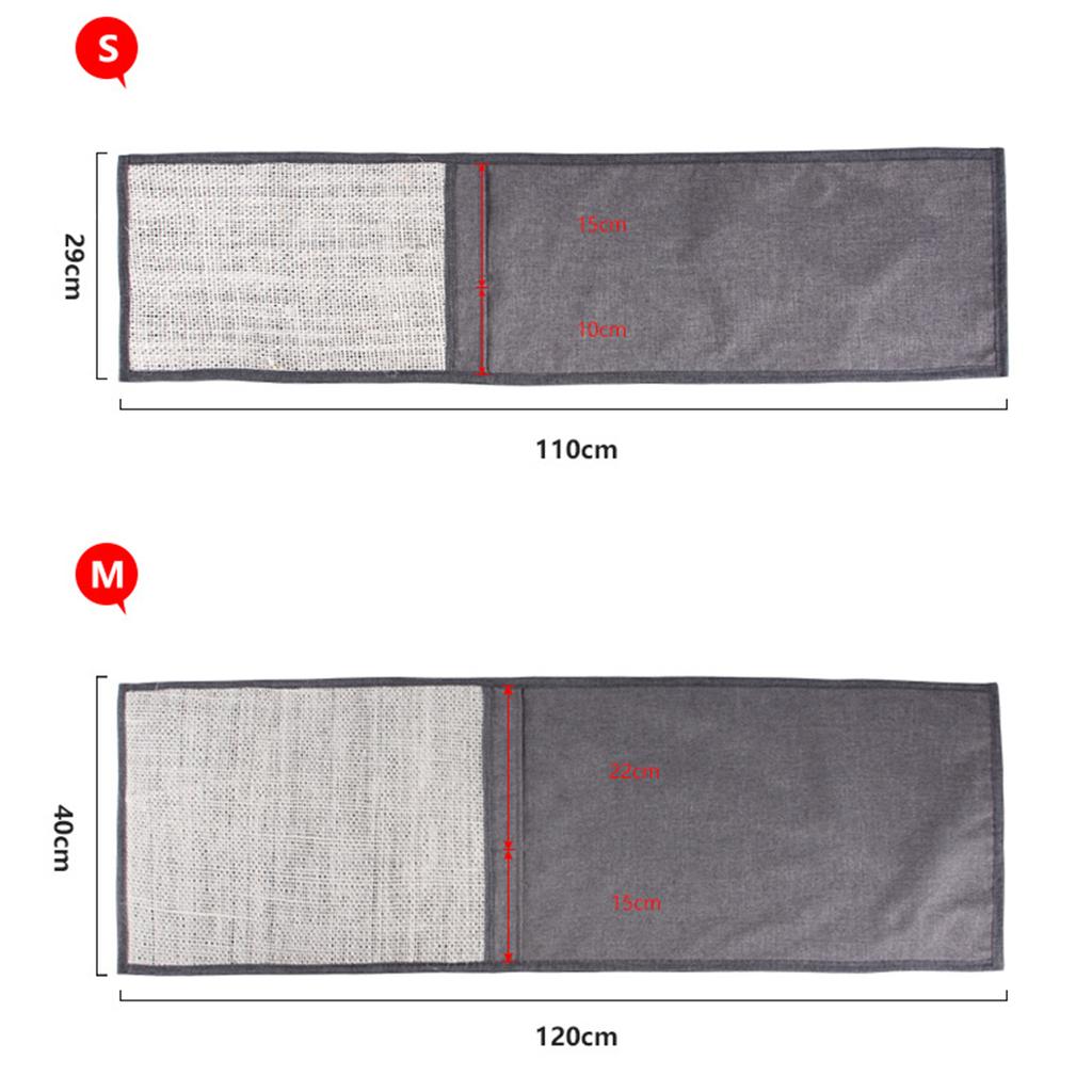 Sisalmatte Schützt Ihr Sofa vor Kratzern Einfache Installation Schützt Couch für Wohnungskatzen Heimtierbedarf
