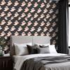 Cartoon Ghost Faces Wallpaper 22.83"X118" Waterproof Wallpaper for Living Room/Bedroom/Bathroom PVC Wall Sticker
