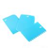 Silicone World 3PCS/Set Dough Cake Cutter Slicer Spatula for Cake Cream Scraper Pasty Cutters Scraper DIY Cake Decorating Tools