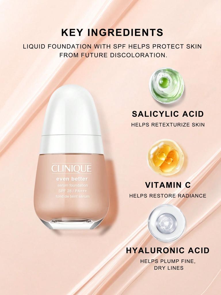 Clinique Even Better™ Clinical Serum Foundation - SPF 28/PA+++ 61 Ivory | 30ml