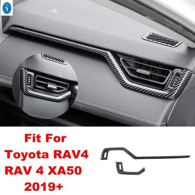 Central Control Dashboard Trument Decor Strip Cover Trim Accessories For Toyota RAV4 RAV 4 XA50      2024