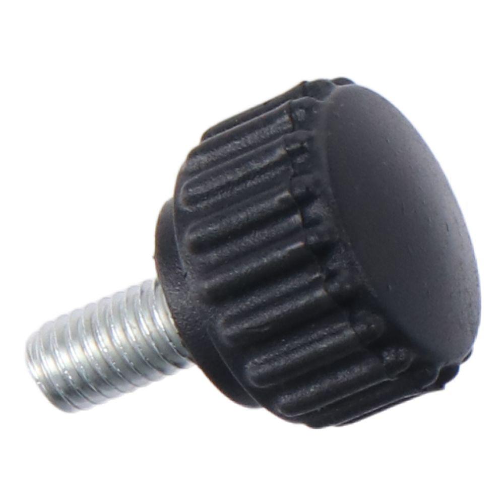 8Pcs Black Clamping Knobs M5 Thread Length Screw Grip Thumb Screw Knurled Thumb Screws Furniture