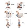 Fairy Deer Garden Pot for Dried Flowers, Decorative Planter Flower Pots, Animal Statue Figurine Home Desktop Decoration