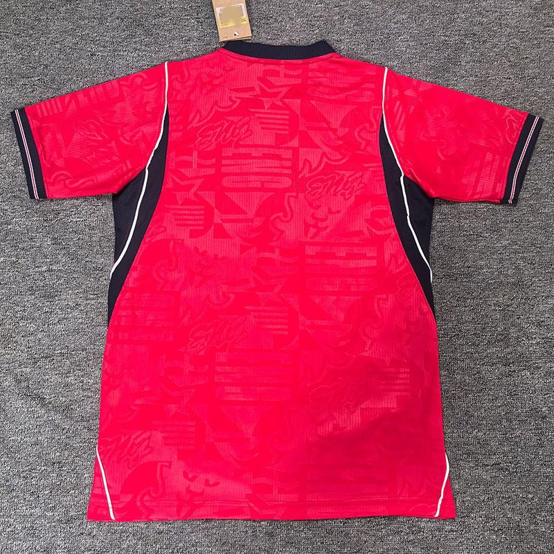 Mens England Away Soccer Jersey 2026-2027 Fan Short Sleeve Football Uniform Bamboo Fiber Breathable Match Wear
