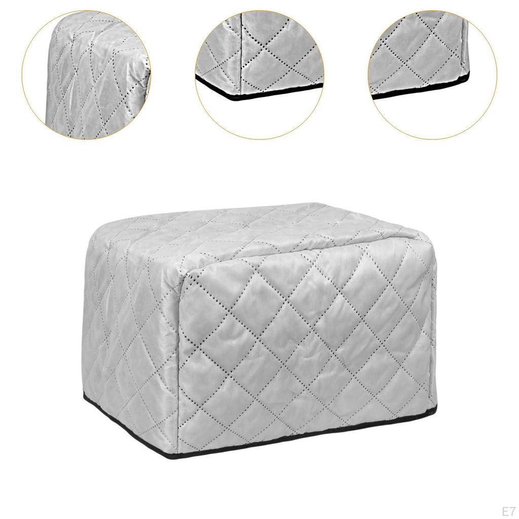 Slice Bread Maker Cover, Dustproof, Protector, Washable Reusable Quilted