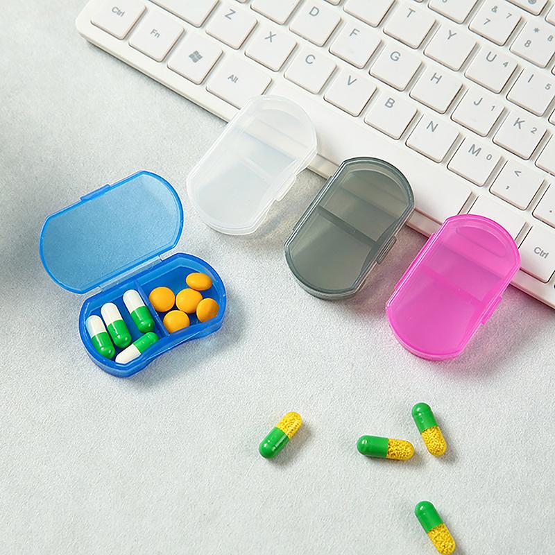 3 Grids Pill Box Mini Pill Case Tablet Pill Organizer Case Dispenser Travel Tablet Holder Container Medicine Drug Storage Box
