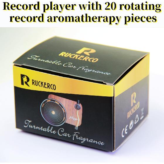 Car Air Freshener Vent Clips 20Pcs Vintage Record Player Album Cover Air Freshener, Spinning Record Design Car Decoration,Gift For Music Lovers