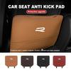 VFHJQ1 Universal Car Seat Kick Shield Leather Anti Dirt Back Protector Mat For VW Jetta Golf4 5 6 Beetle CC B5 B6 B7 EOS GTI