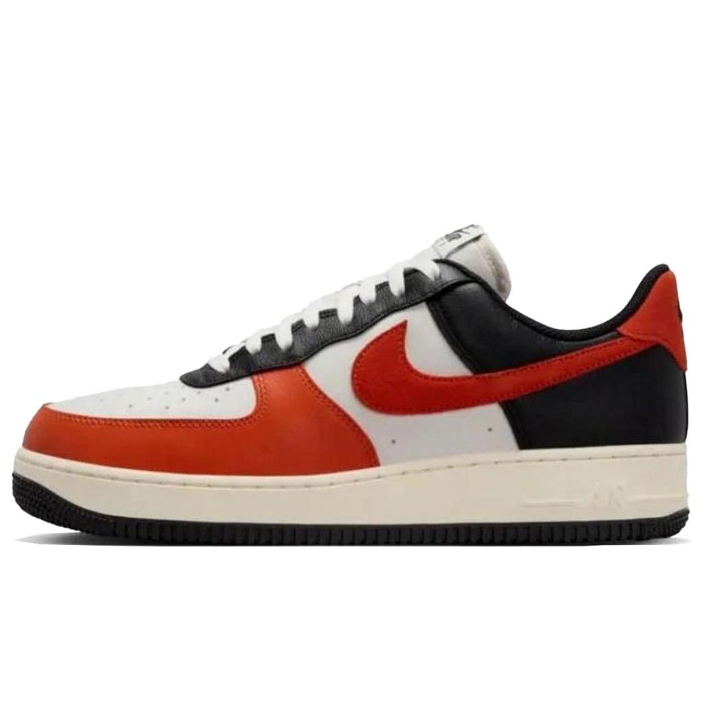 Nike Air Force 1 Baroque Abrasion Resistant Abrasion Resistant Low Top Skateboard Shoes Men's Black Brown HQ4987-010(TeamA-)