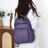 Women's Nylon Backpack with Multiple Pockets Lightweight Waterproof Daypack for Travel Daily