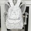 Schoolbag, Korean Style Instagram Cartoon Star Backpack for Women, Large Capacity, Lightweight Versatile Student School Bag, Casual Travel Backpack