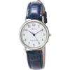 [citizen Q A] Q997 324 Women S Analog Waterproof Leather Strap Watch  White X Navy