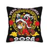 Years Of The Horse Lunar Zodiac Happy Chinese New Year Pillow Cover Pillow Case For Office Car Home Decor Pillowcases Gift