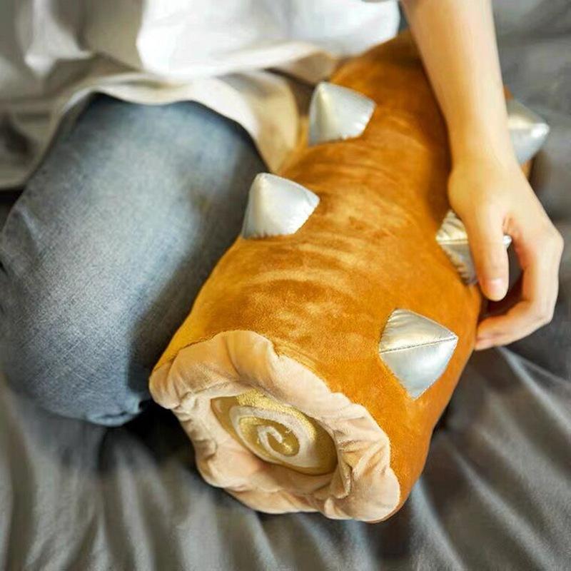 35cm Plush Doll Game Clashed Royale Log Rolling Wood Plush Doll Game Peripheral Soft Stuffed Model Doll Pillow Decoration Gifts