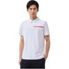 Anta Training Series Letter Pullover Knitted Sports Polo Shirt Men Tops Pure-White 152427138-1