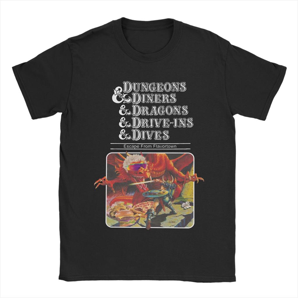 Unisex TShirt DnD Game Funny Pure Cotton Tee Shirt Short Sleeve T Shirt Crew Neck Tops Gift