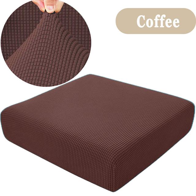 Stretch Sofa Seat Cushion Cover Thick Jacquard Couch Cushion Covers Sectional Seat Slipcovers Armchair Anti Cat Paw Textured
