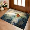 Retro Anime The Promised Neverland Floor Mat Cozy Flannel Soft Thick Non-Slip Mat For Living Room Bedroom Kitchen Decor Rugs