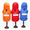 Waterproof Raincoat with Reflective Strips for Large Dogs (Golden Retriever, Samoyed)