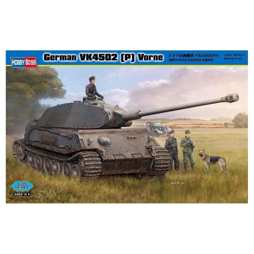 Hobby Boss 1/35 Fighting Vehicle Series German Planned Tank VK4502 P V Plastic Model