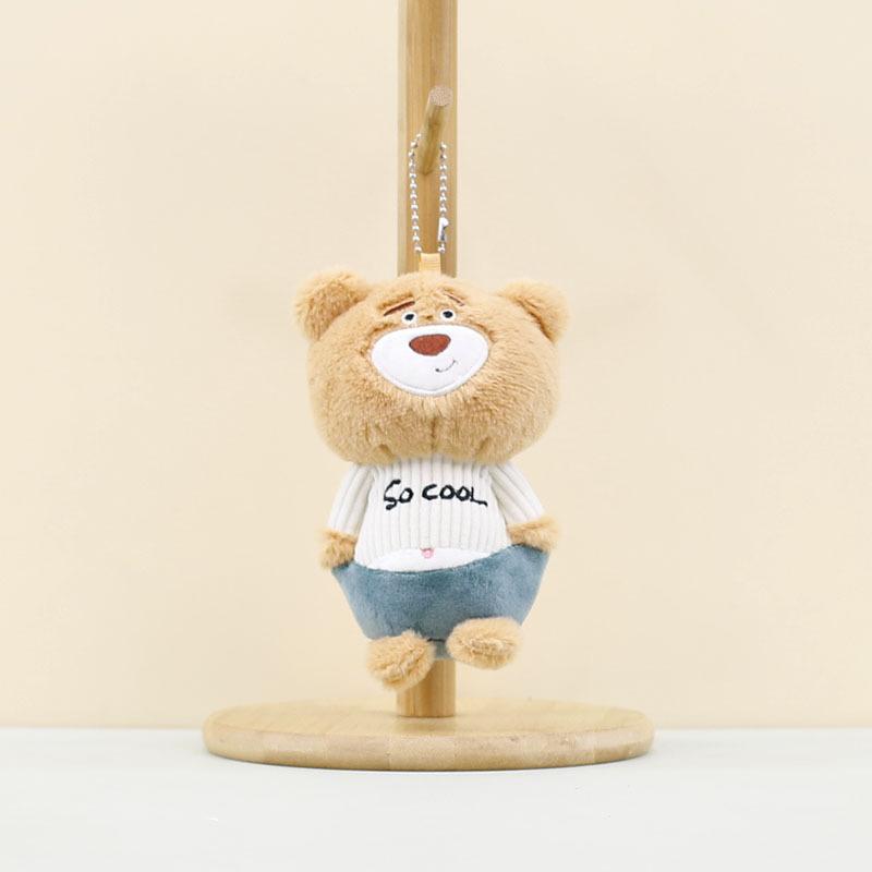 

Plush Lovable Animal Charms Cute Panda Bunny Kitten Bear Piglet Perfect Gifts For Bear