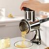 With 5 Blades Rotary Hand Crank Nut Grinder Stainless Steel Vegetable Slicer  Prepare Meal