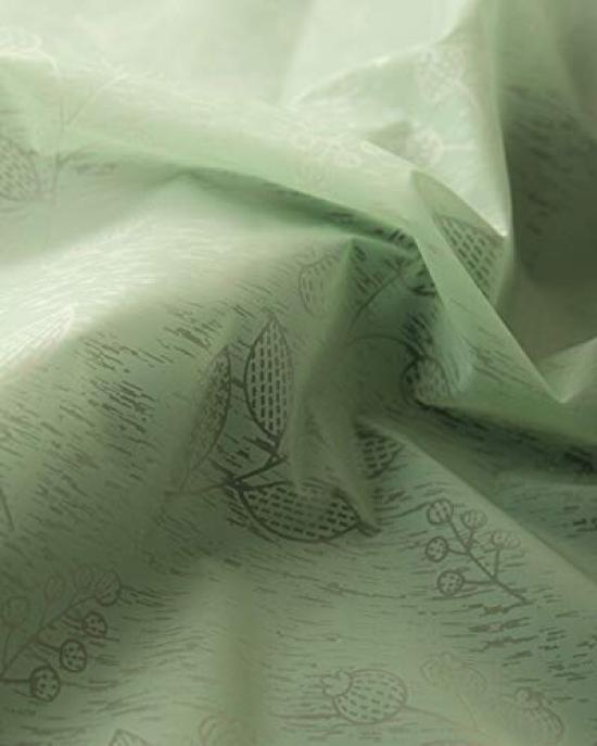 Cafe Invisible von Nussbreite 140 x Länge 70 1 Stück Vorhänge, Außen, Badezimmer, Privatsphäre, 2643, Grün, cm,