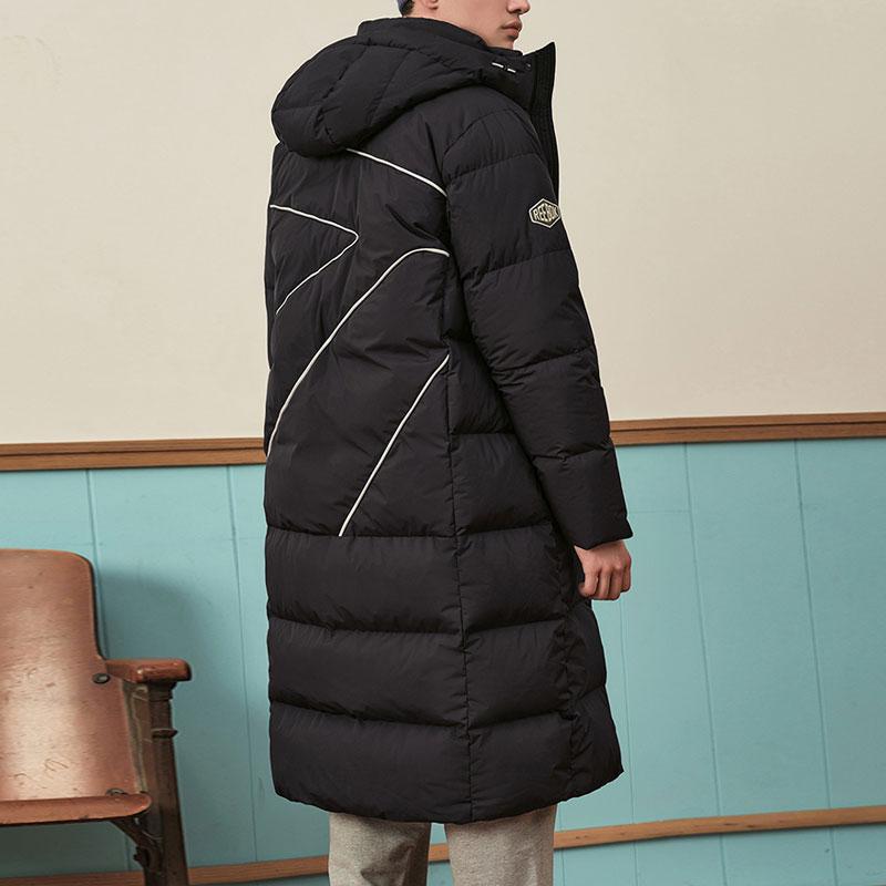 Reebok Color Blocked Long Padded Jacket Unisex Outerwear Black 23FRC285UGH0