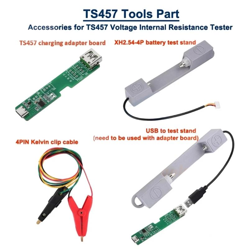 TS457 Tool Part TS457 Battery Adapter Board Withstands Rigorous Electrical Testing USB To Battery Test Stand