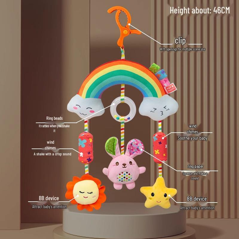 Baby Stroller & Crib Hanging Rattle Toy Wind Chime