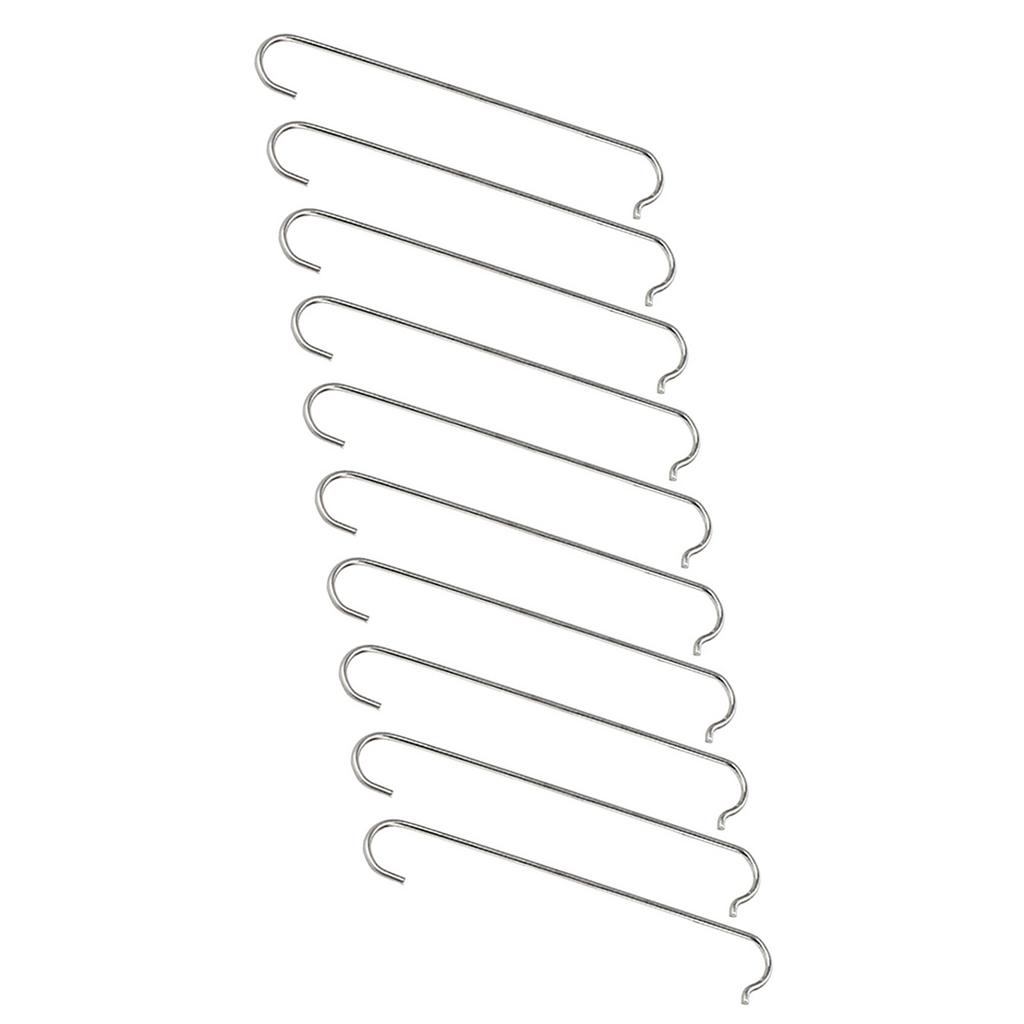 10Pcs Bike Stainless Steel Chain Hooks Connecting Repairing Tool for Mountain Road Bicycle