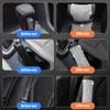 Car Shift Gear Cover Diamond Handbrake Protector Covers Crystal Shoot Gear Shoulder Guard Cover Auto Interior Decor Car Supplies