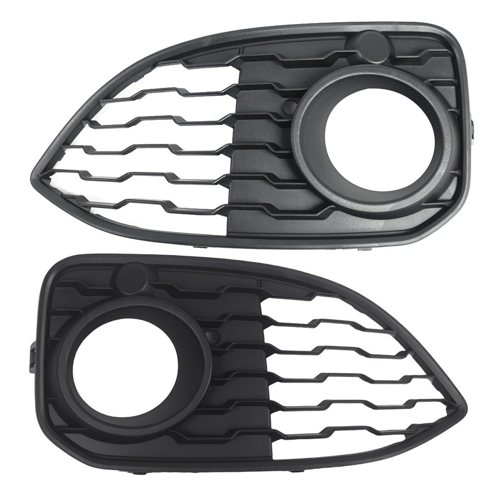 Front Fog Light Grille Replacement Front Bumper Fog Lamp Lower Grille for BMW 1 Series F20 F21 LCI M Sport 2015-2019