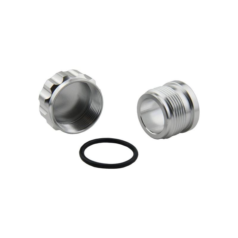 Aluminum Alloy Oil Cap Weld Billet On Filler Neck Cap Water Reservoir Cover Fuel Tank Cap Outer Diameter 1.5"/2"/2.3"