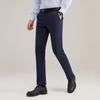 YOUNGOR Men's Non-Iron Wrinkle-Resistant Straight-Leg Trousers