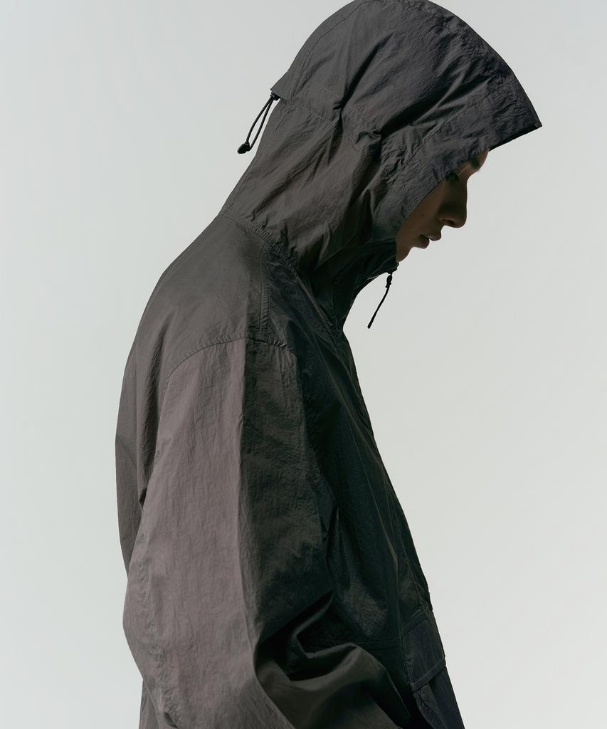 Musinsa Standard [City Leisure] Sheer Anorak Jacket [Mud Grey]