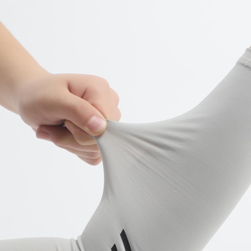 Summer Sunscreen Ice Silk Sleeves Outdoor Sports Cycling Fishing Golf Driving Simple Men's Cold Sleeves