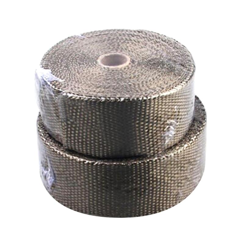 5M Exhaust Heat Tape Manifold Downpipe HighTemperature Bandage Tape Motorbike