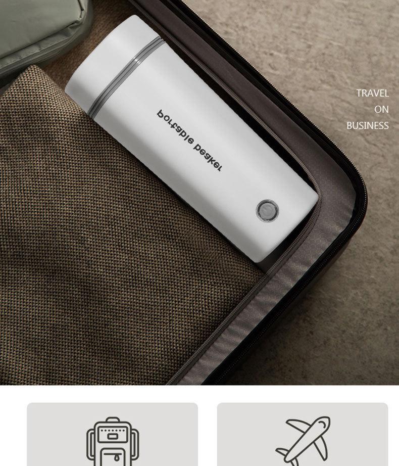 Portable Travel Electric Kettle - 110V, Multi-Standard (EU/US/UK)