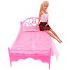 Puppenhaus Möbel Bett Tisch Stuhl Für 11,8 Zoll 30 cm Puppe Kunststoffe Reinigungswerkzeuge Zubehör Mini Möbel Modell Geschenke Spielzeug