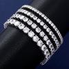 Zircon Tennis Chain Jewelry Men's Necklace Niche Hip Hop Jewelry Women's Bracelet