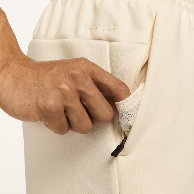 Nike Primäre Burst Fliesenshorts Feuchtigkeitsableitend Schnelltrocknend Lässig Herrenshorts Elfenbein FZ0962110