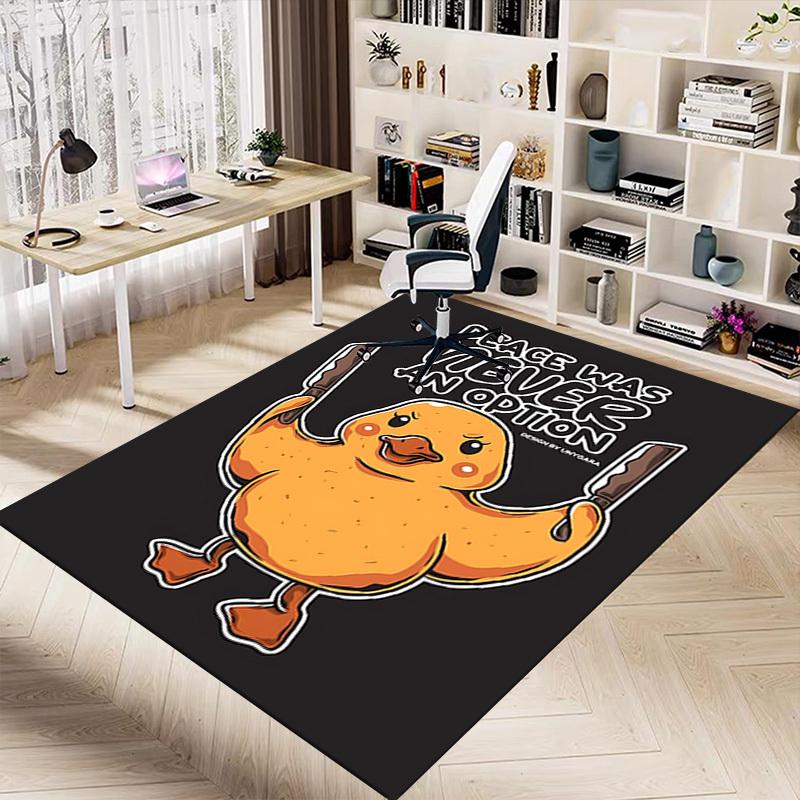 1pc duckling guns Carpet, Office Rug Outdoor Mat Home Decor Area Carpet Festival
