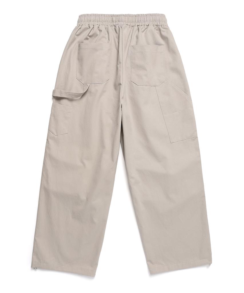 ODDBALLS CLUB Odd Ball Keyring Parachute Carpenter Banding Pants Light Beige